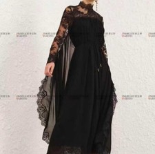 New Zimmermann Hypnotic Batwing Sleeve Maxi Dress Size AU2