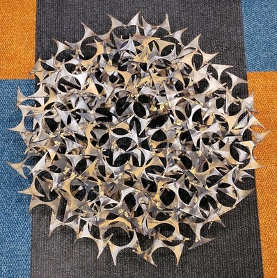 Marc Creates Abstract Metal Wall Sculpture St. Louis MO Handmade Art 26''