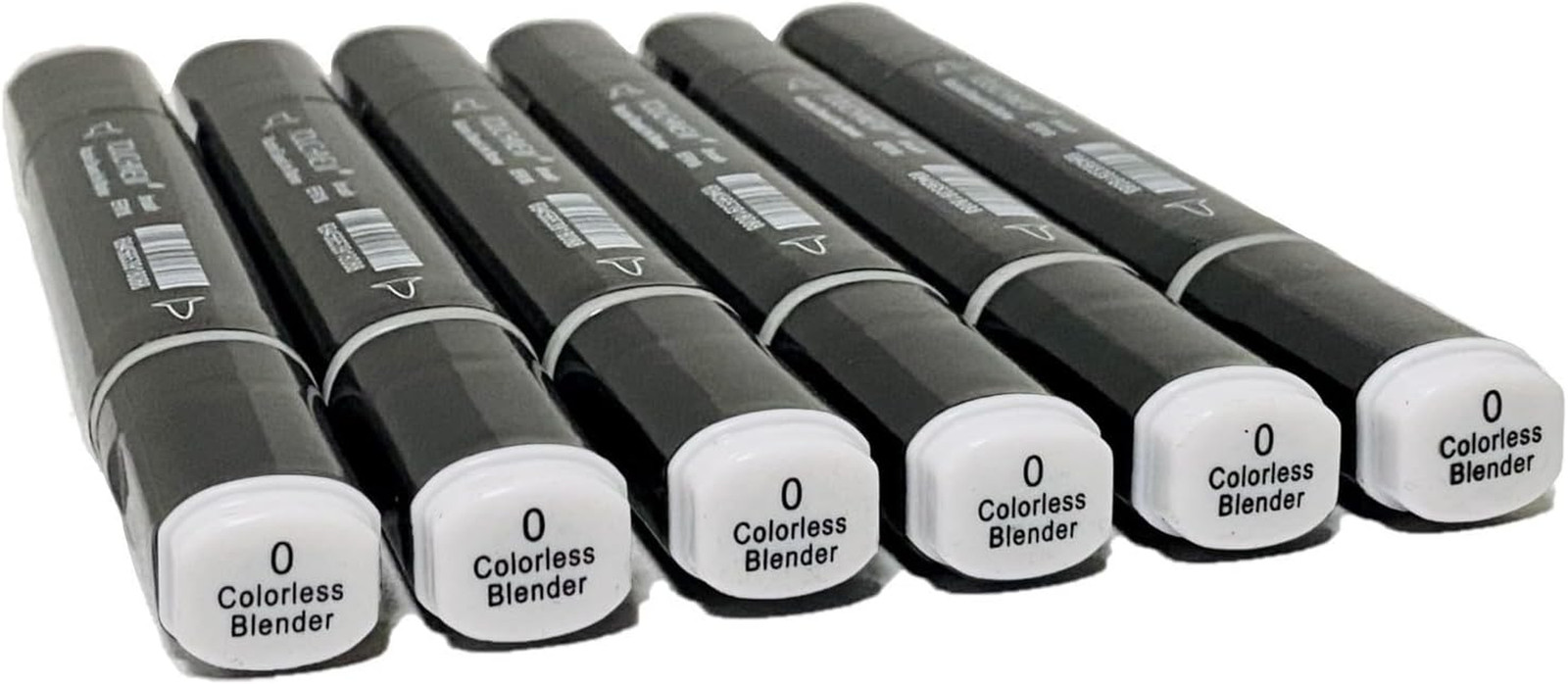 6 Pack Colorless Blender Alcohol Markers, Blending Clear Dou