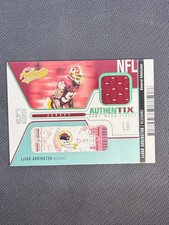 2004 Fleer Authentix Jersey General Admission Lavar Arrington 036/145