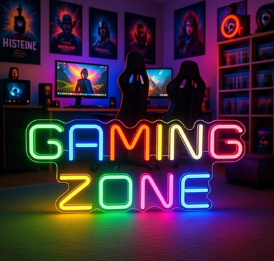 Custom Personalized Neon LED Light Signs Birthday Wedding Party Room Wall Decor
