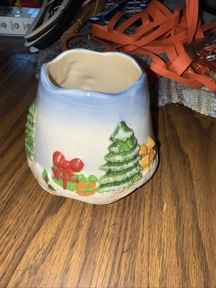 Домашний интерьер снеговик праздник свечи каппер рождественская банка свечи абажур 4» высотой - Изображение 2 из 4