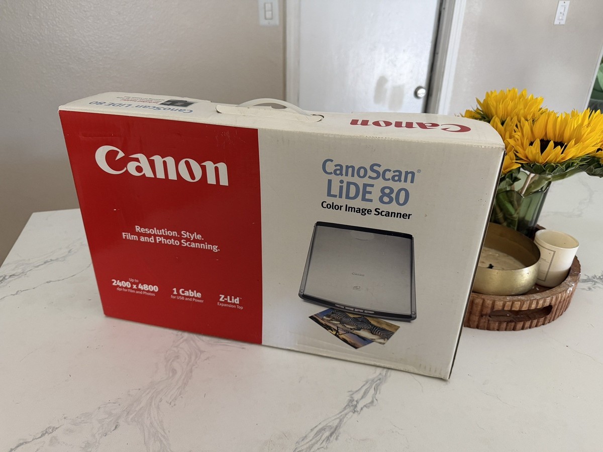 その他 Canon CanoScan LiDE 80 cm3dmju Buy Canon CanoScan LiDE80 Scanner online | eBay