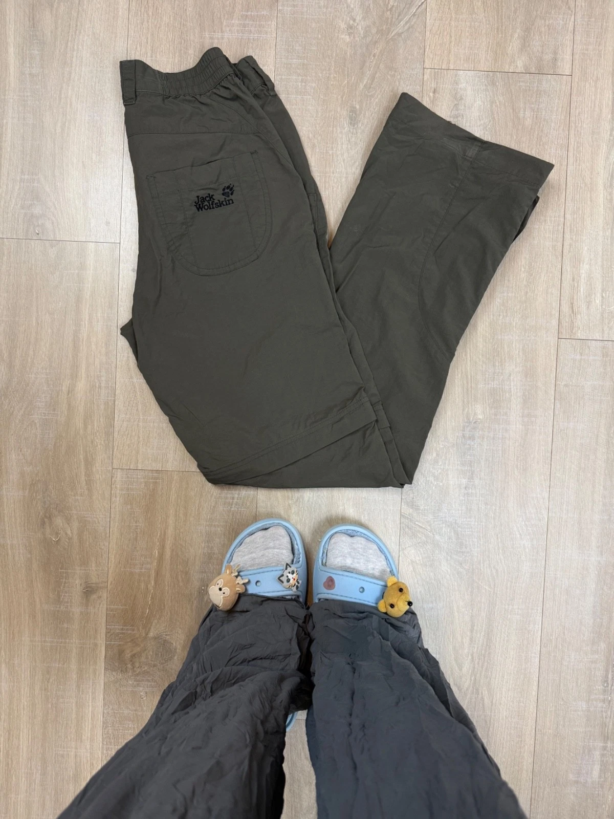 Jack Wolfskin Glasstal 2 in 1 Zip Away Pants Women's Size XS