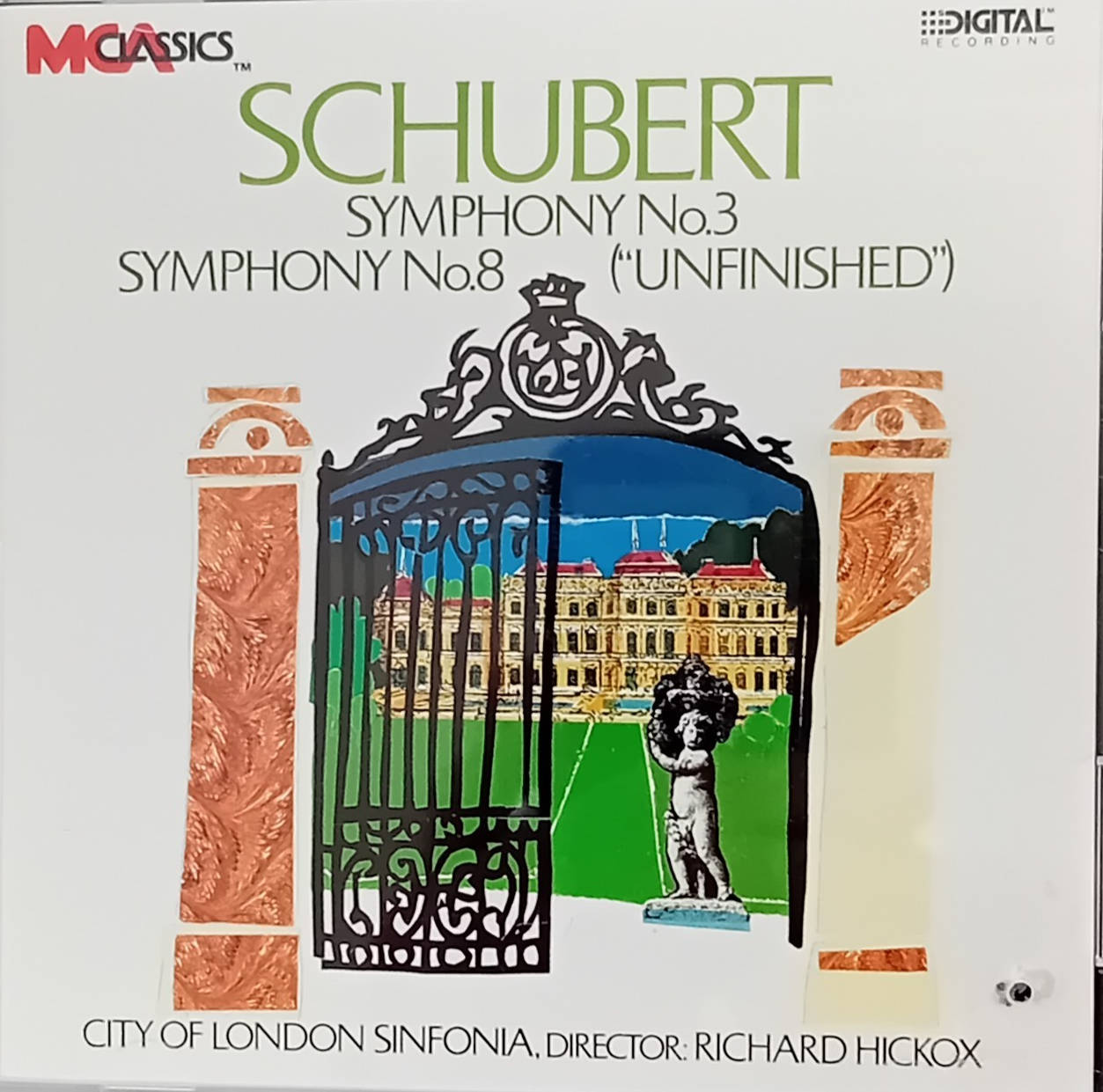 Schubert Symphonies No 3 & 8 (Unfinished)  Music CD Album