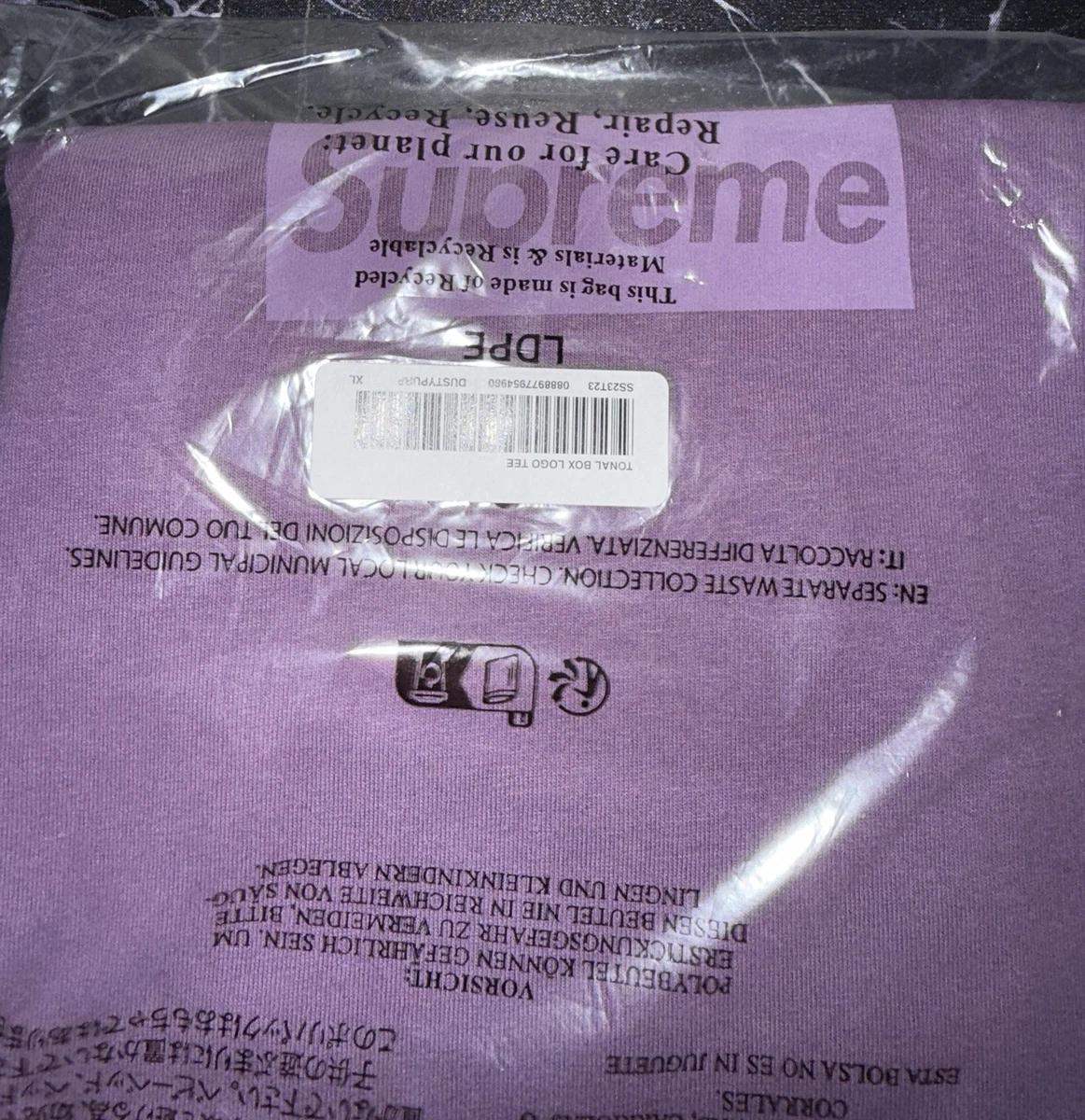 Supreme Purple T-Shirts for Men for sale | eBay