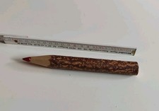 Riesen Buntstift Rot Holz mit Holzrahmen 17,5...