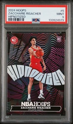2024-25 Panini Nba Hoops - Hoopla Zaccharie Risacher #5 (RC) for