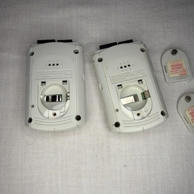 Lot Of 2 Sega Dreamcast Visual Memory Unit VMU HKT-7000 Card - LIGHT GRAY,