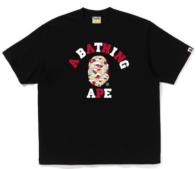 BAPE San Francisco Ape Head Graphic Tee Black L