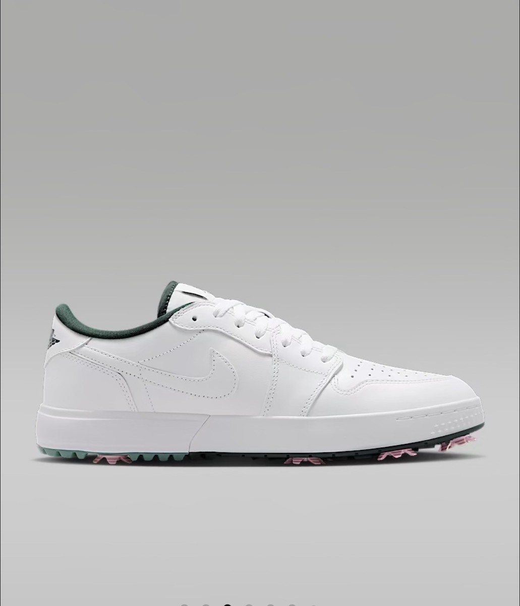 NEW NIKE Air Jordan 1 Low G Spiked IQ3417-100 Masters golf shoes