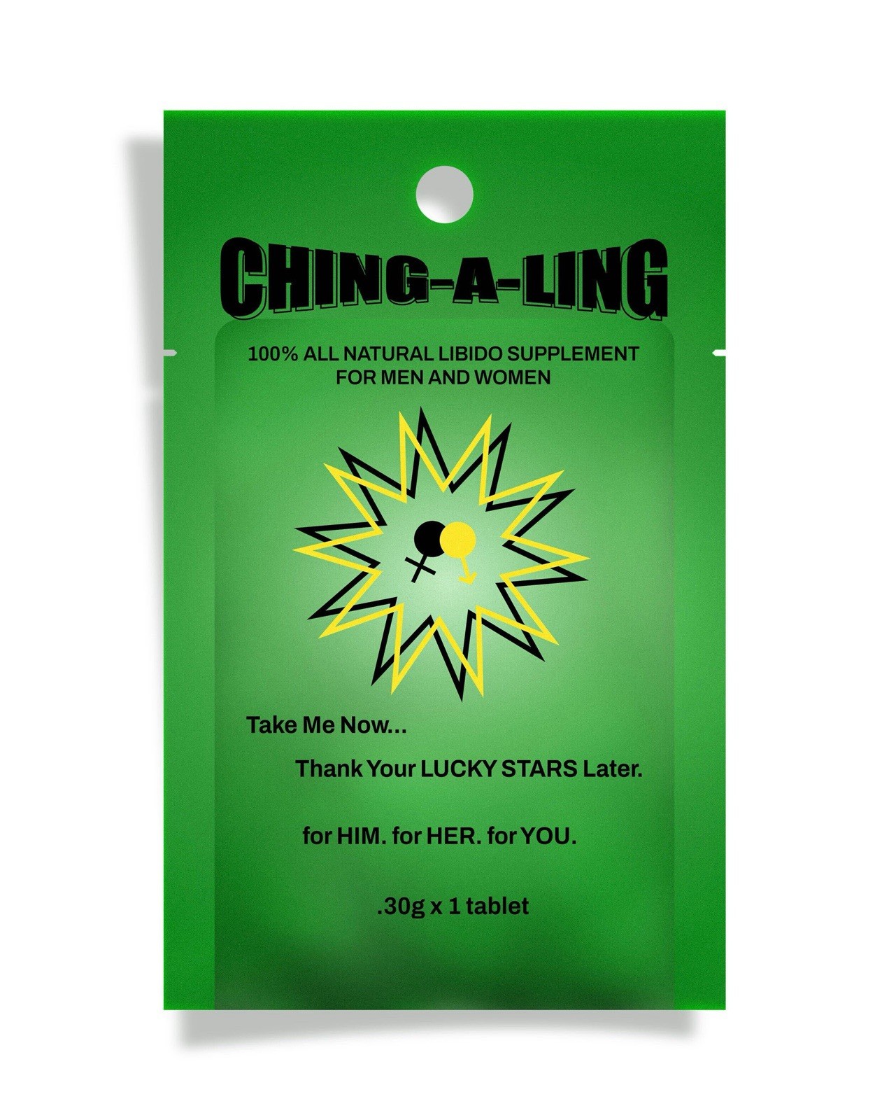 Ching a Ling 100% All Natural Capsules, 3-Count pack