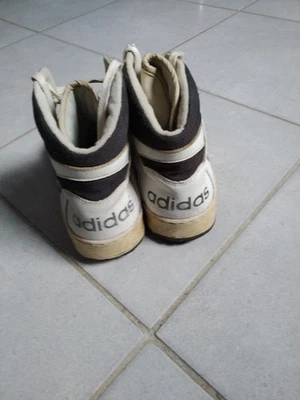 BAISSE PRIX ! PAIRE BASKET T39 VINTAGE ADIDAS CUIR – ANNÉES 80 COLLECTION - Photo 1/3