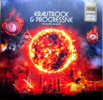 KRAUTROCK & PROGRESSIVE- the secret archives-180g.coloured - 2LPs-ltd.edition