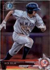 2017 Bowman Chrome Mini Prospects #BCP77 Nick Solak - BB