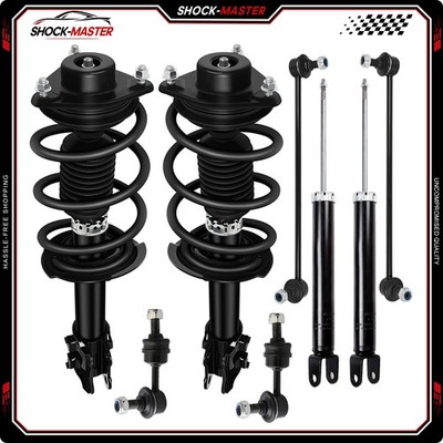 8PCS For 2011 Hyundai Sonata Front Struts Springs Rear Shock Absorbers Sway Bars