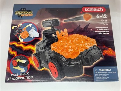 Schleich 42668 Eldrador Lava-Crashmobil mit Mini Creature NEU