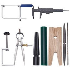 UNICRAFTALE 8 Styles Jewelers Wax Ring Carving Tool Kit Lost Casting Kit...