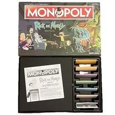 ⚡️ Monopoly Rick and Morty Edition Brettspiel Gesellschaftsspiel Englisch