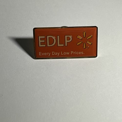 #ad Vintage Walmart Employee Associate Enamel Pin $8.54