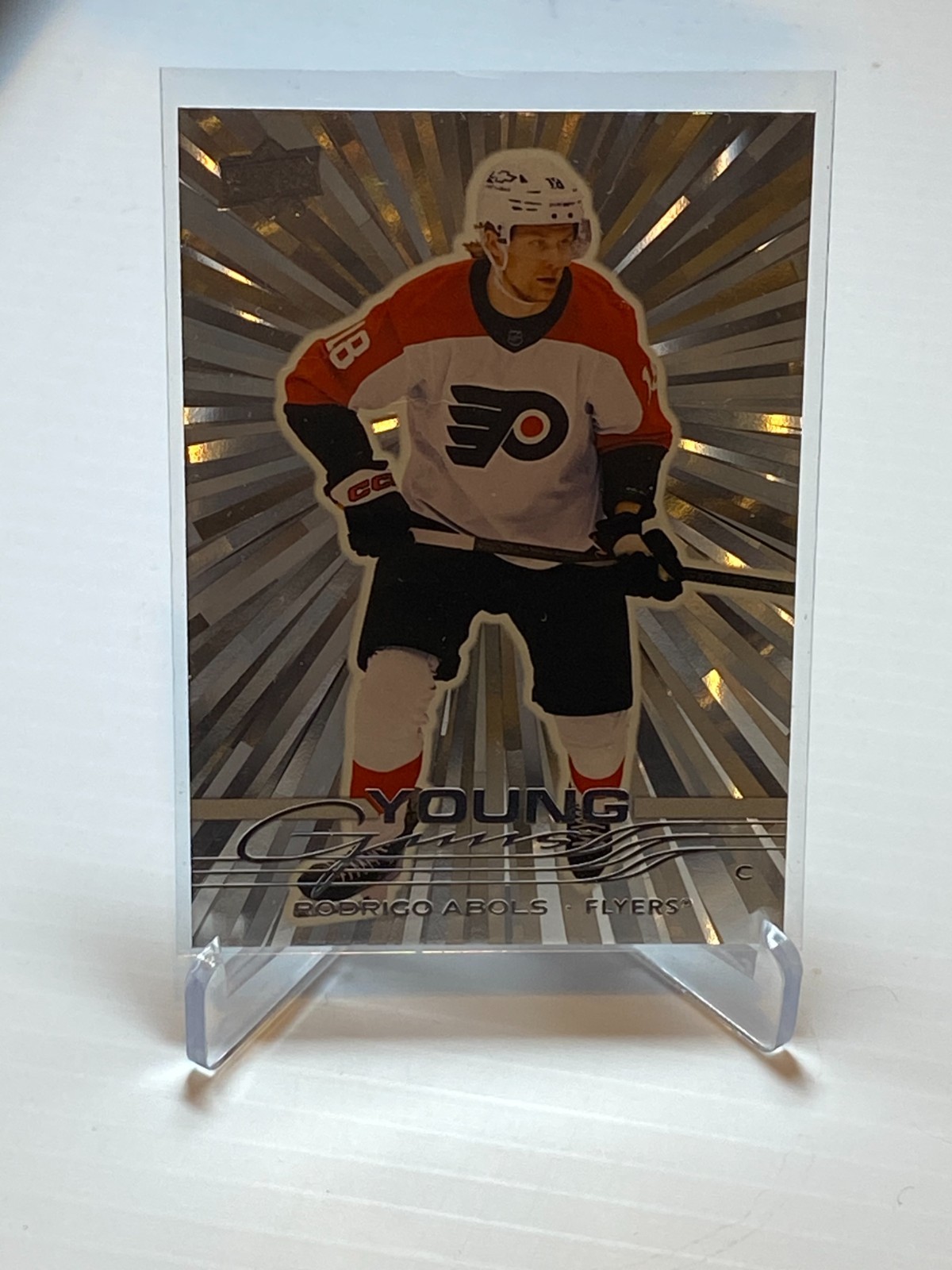 #217 Rodrigo Abols - 2025-26 Upper Deck Series 1 - Young Guns - Outburst