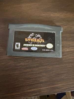 Battle Bots Design and Destroy NINTENDO Gameboy Advance GBA GAME Tested Working!