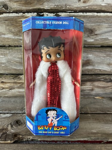 Betty Boop Precious Kids Collectible 2005 Red Sparkle Dress Fashion Doll - Bild 1 von 8