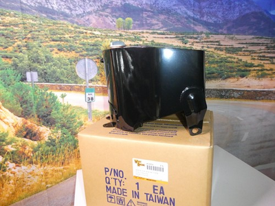 #ad Harley Oil Tank Black Replica Fits 1958 1964 FL Duo Glide FLH V Twin 40 0996 Z9 $233.99