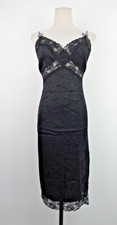 VERSACE JEANS COUTURE DRESS WOMEN'S SIZE 42 DRESS WOMAN ITALY VINTAGE SILK