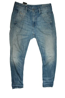 Diesel Fayza Damen Boyfriend Jeans Blau W26 L32 (7/8 Cropped) Jogg - Bild 1 von 4