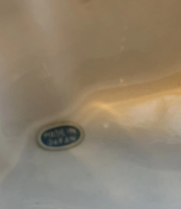 Vintage 1950’-60’s MCM Blue & White Soup Tureen , Lid , and Under plate, Japan - Image 4 of 4