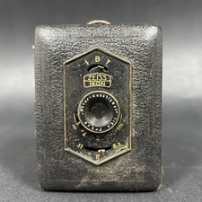 Vintage Zeiss Ikon Baby Box Tengor Camera w/ Novar-Anastigmat 1:6.8, f 5cm Lens
