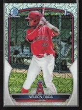 Nelson Rada 2023 Bowman #BCP-132 Chrome Prospects Mojo Refractors