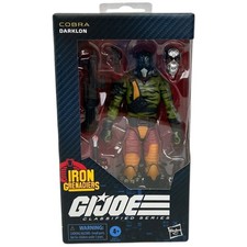 GI Joe Classified Series Darklon 6  Figure 155 Iron Grenadiers 2025 Hasbro New