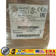 Allen-Bradley 22C-D142A103 PowerFlex 400 75 kW 100 HP AC Drive US Free Tax