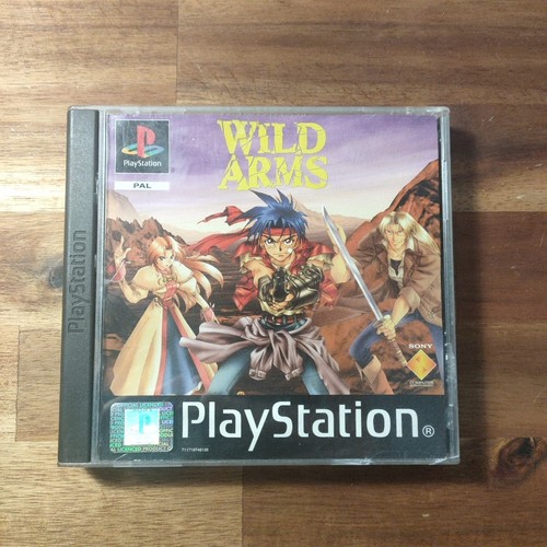 Wild Arms Sur PS1 (PlayStation) - PAL - Version Française, Sans Notice