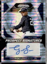 2024 Panini Prizm #PS-GLJ George Lombard Jr. Signatures Pulsar Prizms #/199