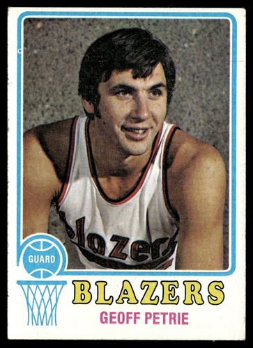 Geoff Petrie #175 1973 Topps card