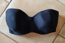 Wacoal Strapless Underwire Bra Black 34D 85414
