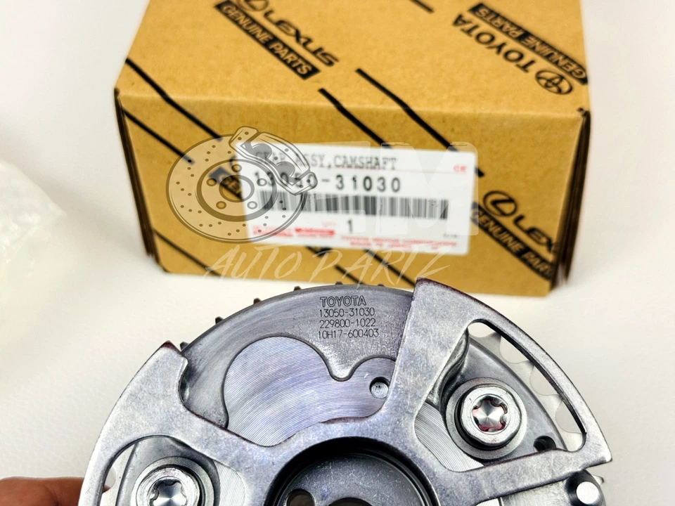 1305031030 Toyota 4Runner FJ Cruiser Tacoma Motor Árbol de levas Engranaje de distribución NUEVO OEM Foto 4 de 4