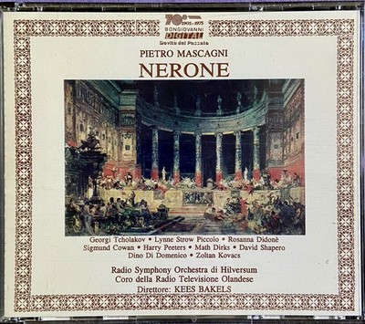 Mascagni: Nerone - Kees Bakels 2 CD Set 1994 Bongiovanni Live!! Free Shipping!!