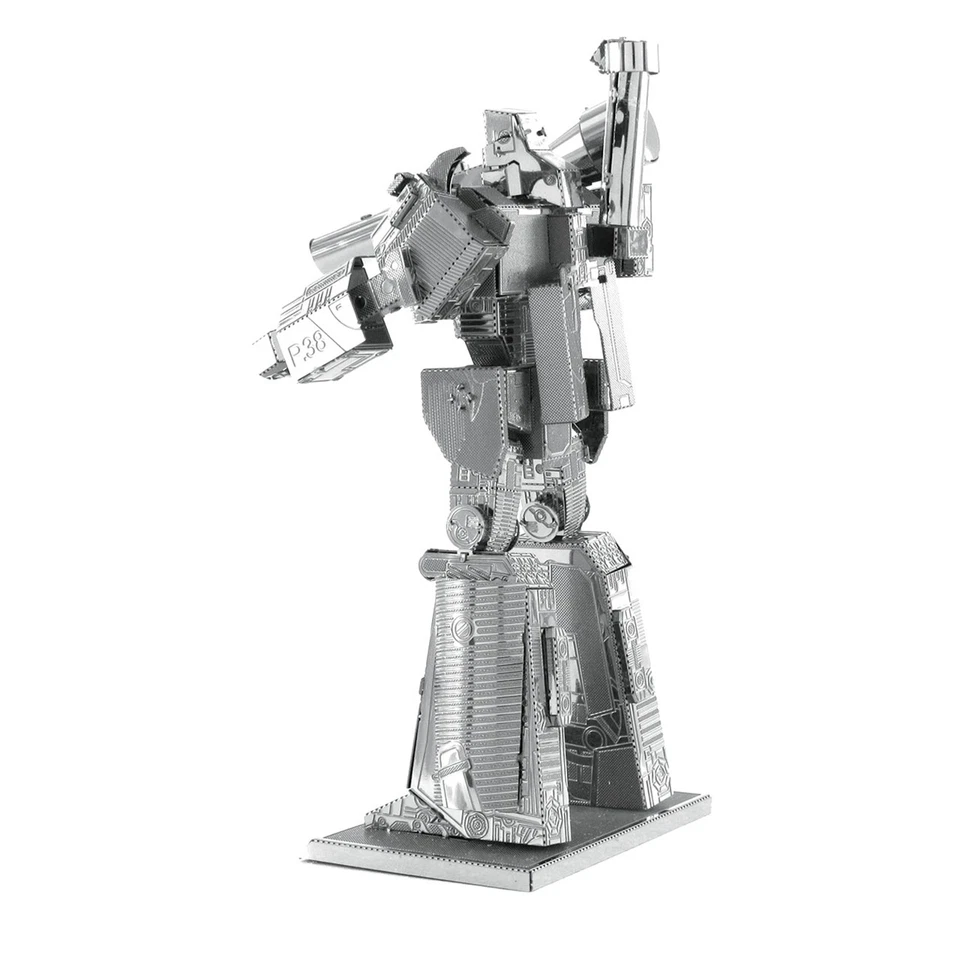 Fascinaciones Metal Tierra Megatron Transformadores Corte Láser 3D Metal Modelo Kit Foto 3 de 4