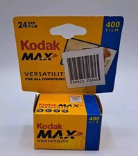 Kodak Max 400 24 EXP Max Versatility Film Brand New 2005