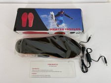 USB Rechargeable Electric Heated Shoe Insoles Sole Feet Warmer Remote Control
