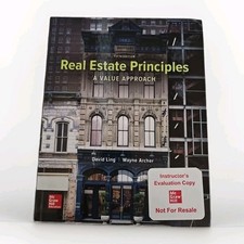 Real Estate Principles: A Value Approach 5th ...