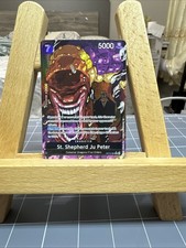 St. Shepherd Ju Peter (Alternate Art) OP13-084 Carrying On His Will Foil