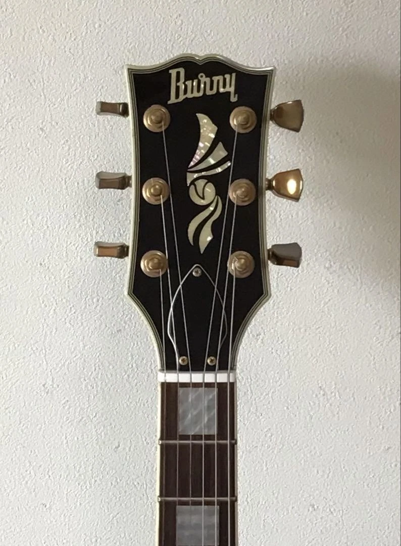 Burny バーニー レスポールカスタム RLC-45 LH 左利き用 レフティ Burny Les Paul Custom RLC-45 LH Left-Handed Electric Guitar