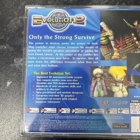 Evolution 2: Far Off Promise CUSTOM artwork cover & case NO GAME sega Dreamcast