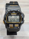 Vintage Timex Ironman Triathlon Men Sport Idiglo Rubber Band Digital Watch. EX