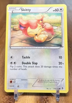 Skitty 113/149 Common Boundaries Crossed Pokemon Lightly Played